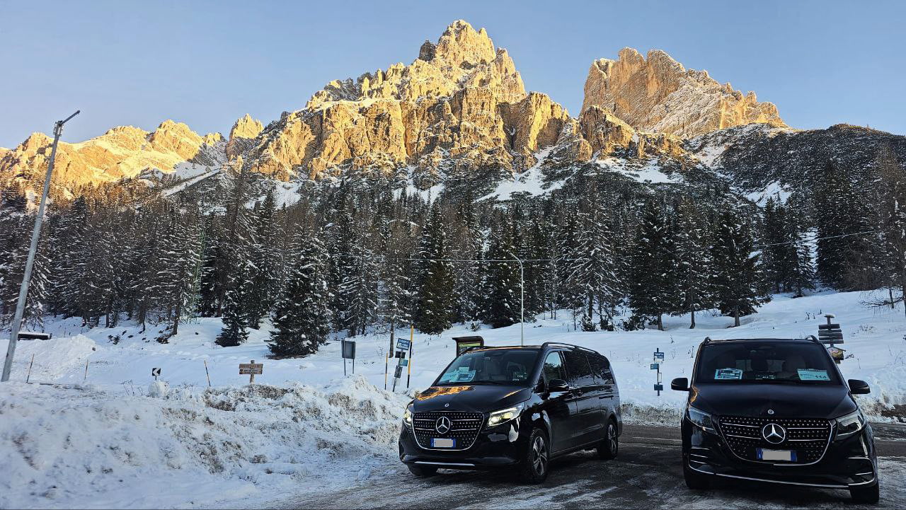 Taxi from Venice to Cortina d’Ampezzo